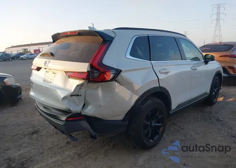 2024 Honda Cr-V Hybrid Sport z USA, uszkodzony, nr VIN 7FARS6H54RE027662